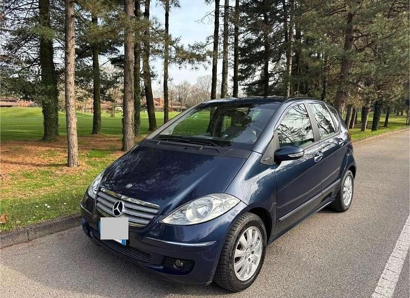 Usata Mercedes A160 Elegance 82 CV (60 kW) 2006 Blu/azzurro Monovolume