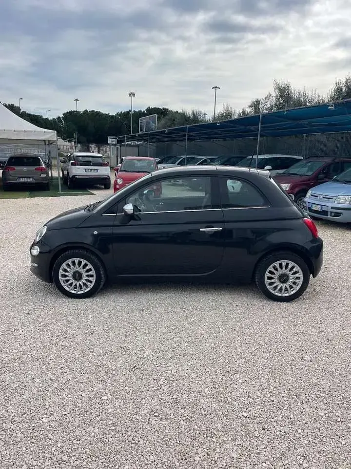 Usata Fiat 500 Lounge 95 CV (69 kW) 2016 Nero Berlina