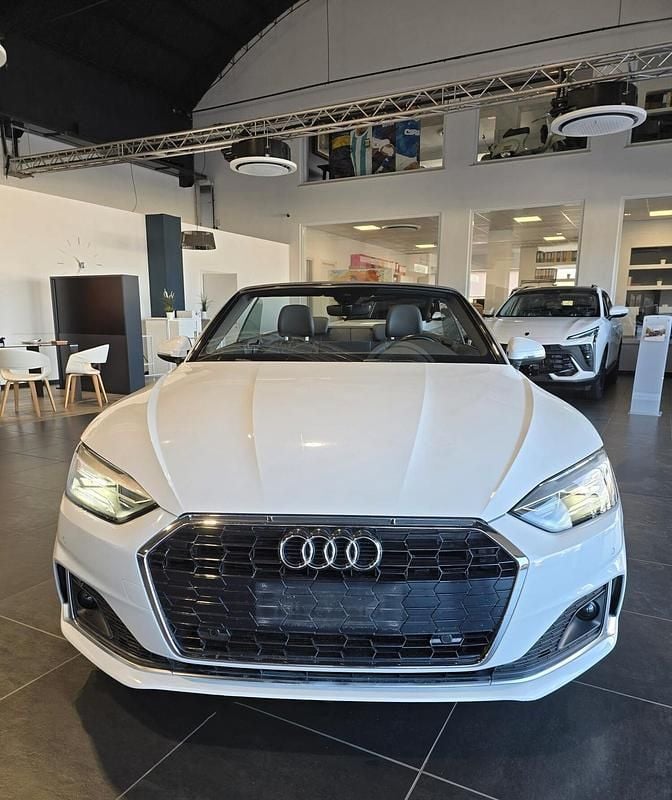Usata Audi A5 Cabriolet 190 CV (139 kW) 2020 Bianco Cabrio