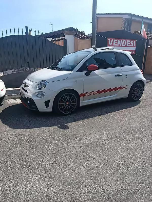 Usata Abarth 500 160 CV (117 kW) 2009 Bianco Utilitaria