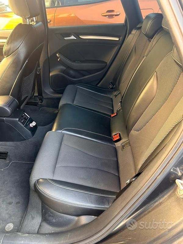 Usata Audi A3 S-Line 150 CV (110 kW) 2016 Grigio Berlina