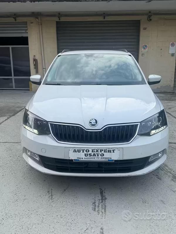 Usata Skoda Fabia Style 105 CV (77 kW) 2016 Bianco Station wagon
