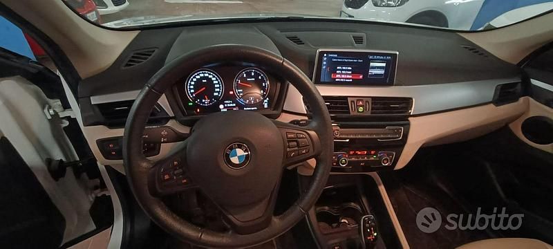 Usata BMW X1 Advantage 150 CV (110 kW) 2021 Bianco SUV