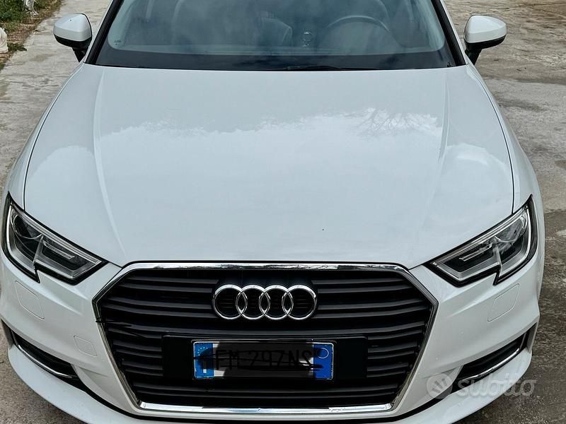 Usata Audi A3 2017 Bianco Berlina