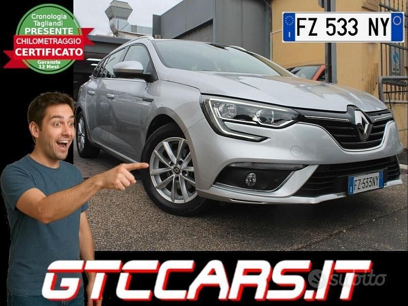 Grigio Usata 2019 Renault Mégane GrandTour Business Station wagon | 13.500 € (Buon prezzo) - Immagine 1/4