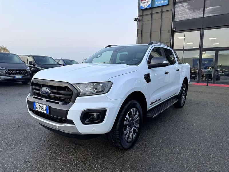 Frozen white Usata 2021 Ford Ranger Wildtrack Pick-up | 27.800 € (Buon prezzo) - Immagine 1/4
