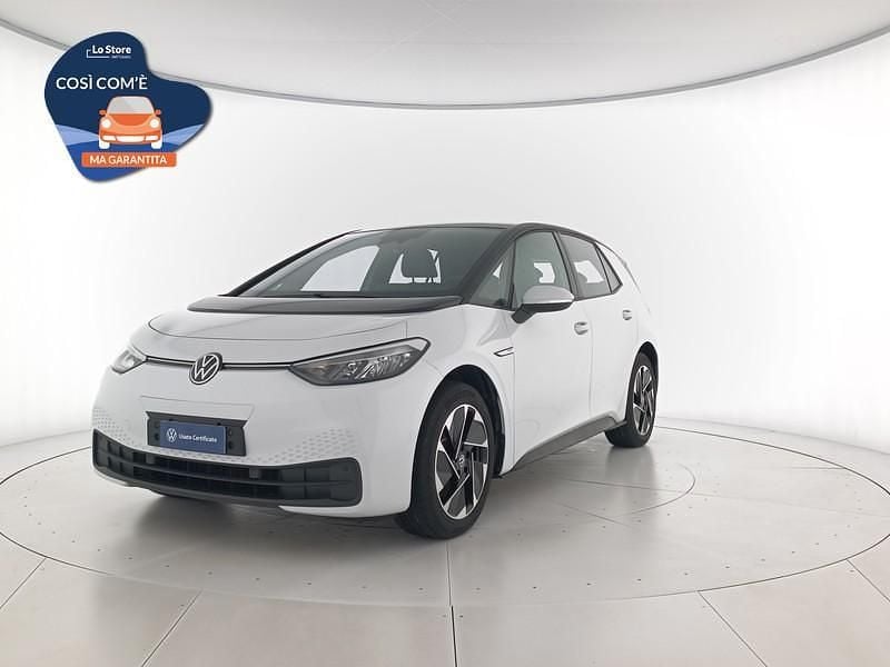 Glacier white metallizzato ner Usata 2022 VW ID.3 Pro Performance Due volumi | 23.000 € (Buon prezzo) - Immagine 1/4