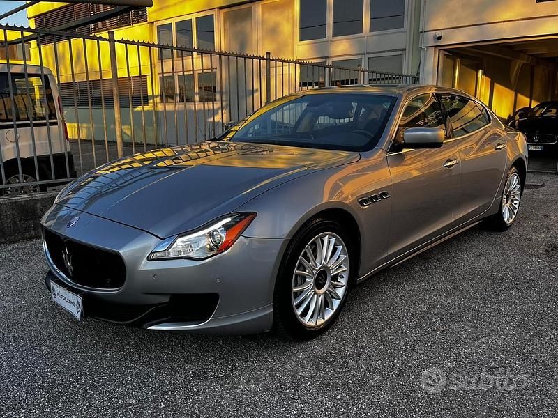 Usata Maserati Quattroporte 275 CV (202 kW) 2014 Grigio Berlina