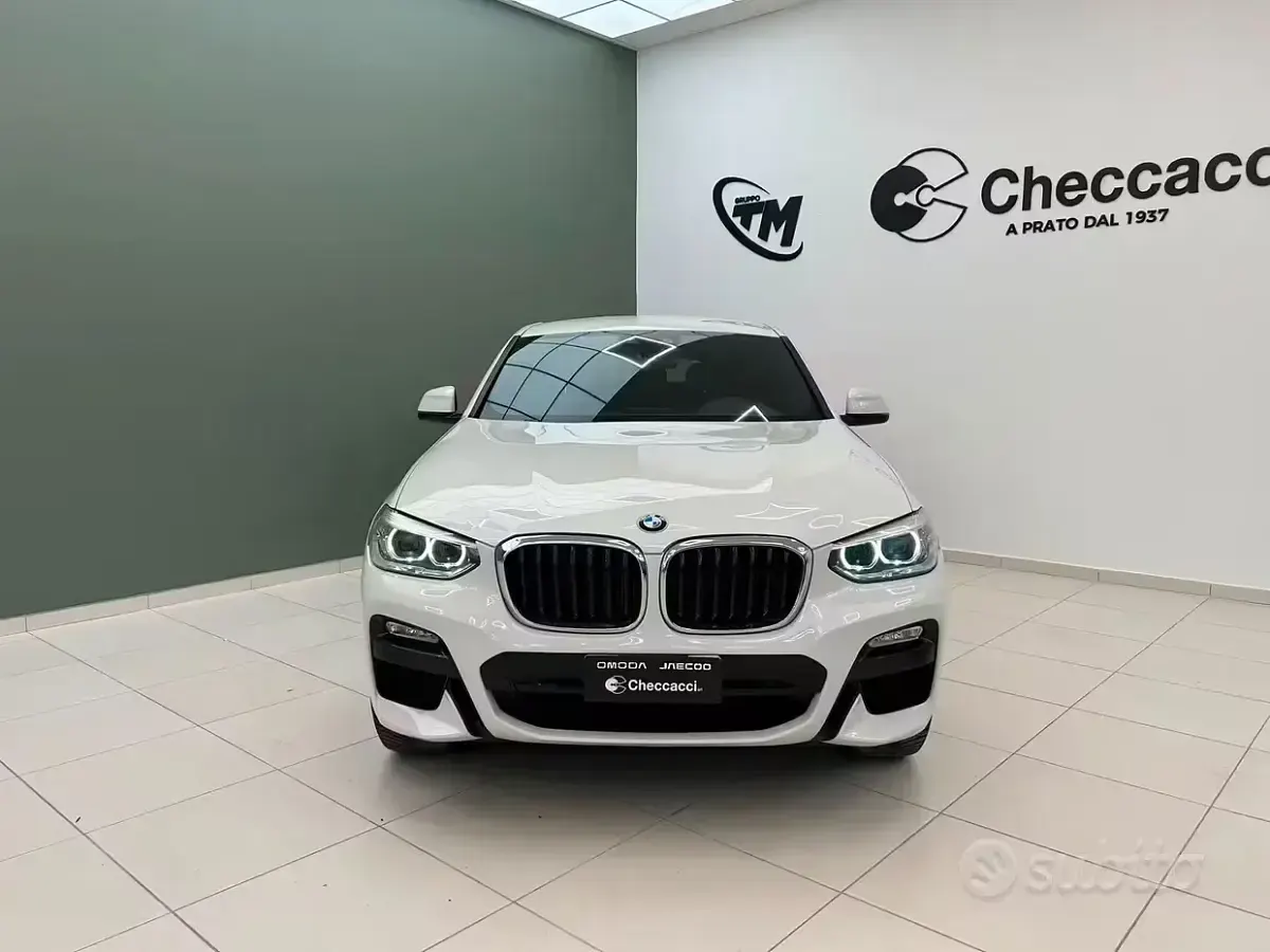 Usata BMW X4 M Sport 252 CV (185 kW) 2020 Bianco SUV