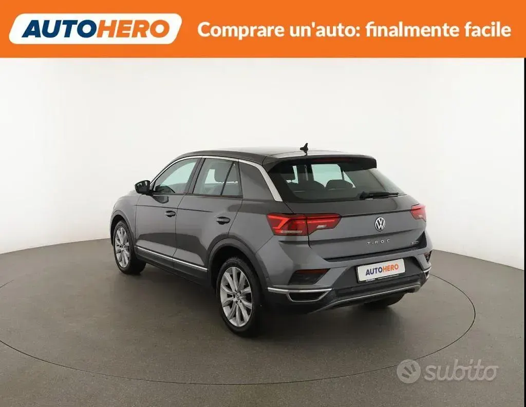 Usata VW T-Roc Advance 150 CV (110 kW) 2018 Grigio SUV