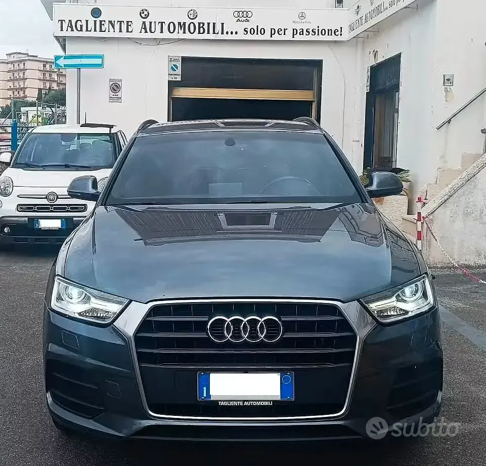 Usata Audi Q3 Design 120 CV (88 kW) 2017 Grigio SUV