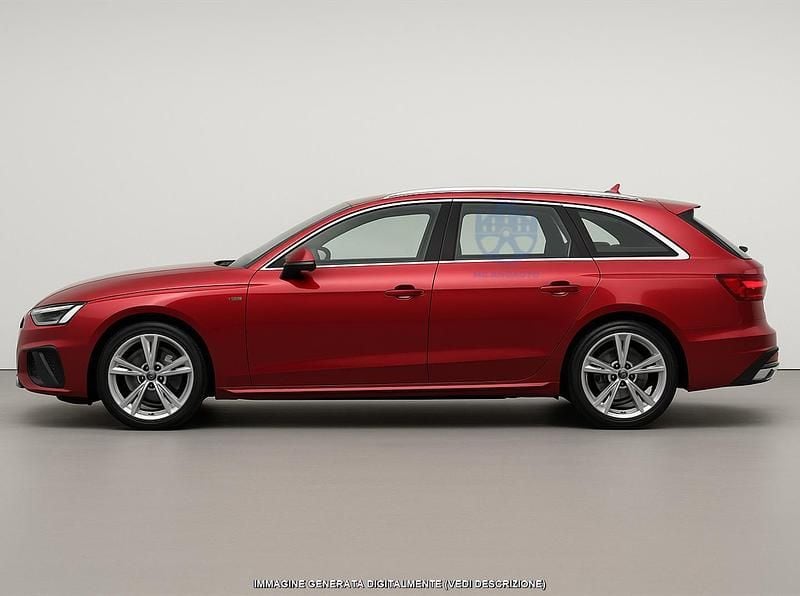 Usata Audi A4 S-Line 204 CV (150 kW) 2024 Rosso Station wagon