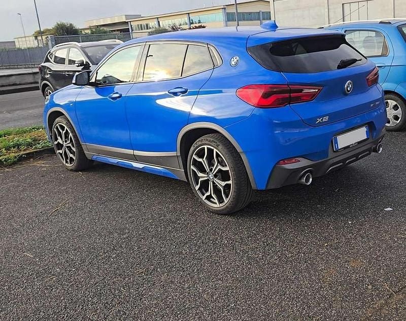 Usata BMW X2 M Sport 150 CV (110 kW) 2019 Blu/azzurro SUV