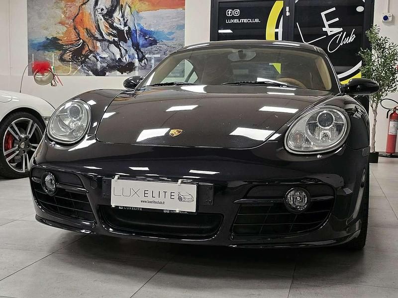 Jet black metallic Usata 2008 Porsche Cayman Coupé | 26.999 € (Buon prezzo) - Immagine 1/4