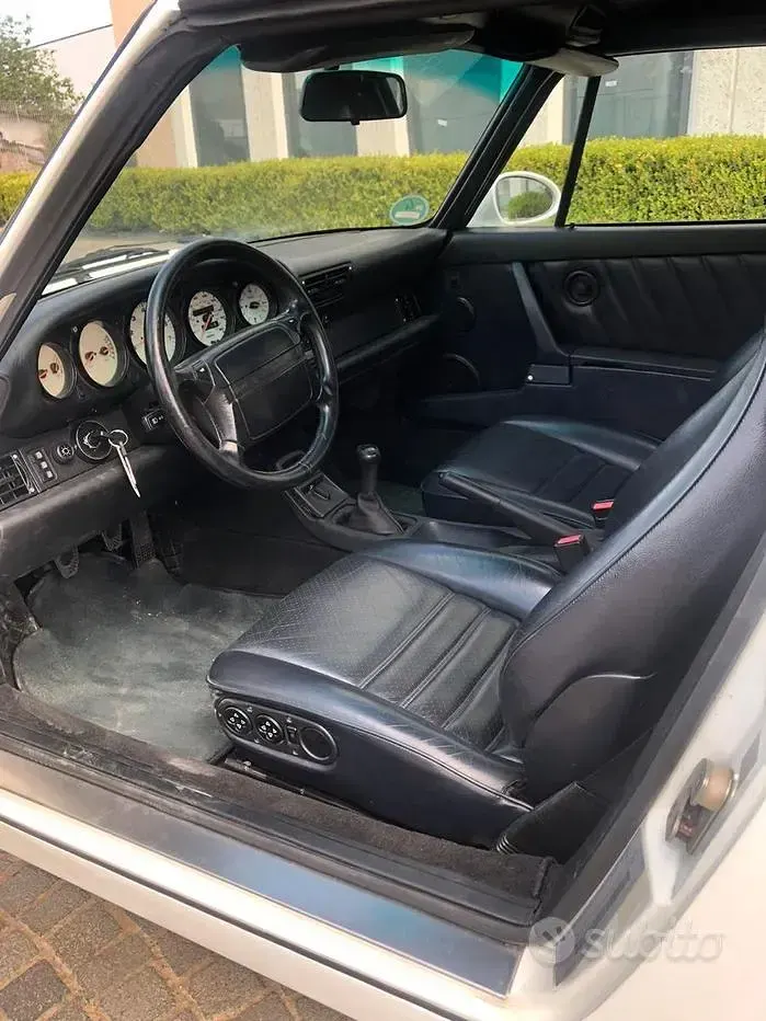 Usata Porsche 964 250 CV (183 kW) 1992 Bianco Cabrio