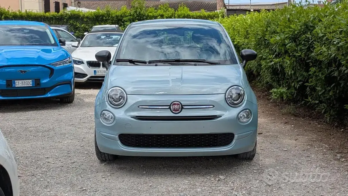 Usata Fiat 500 69 CV (50 kW) 2023 Verde lattementa Utilitaria