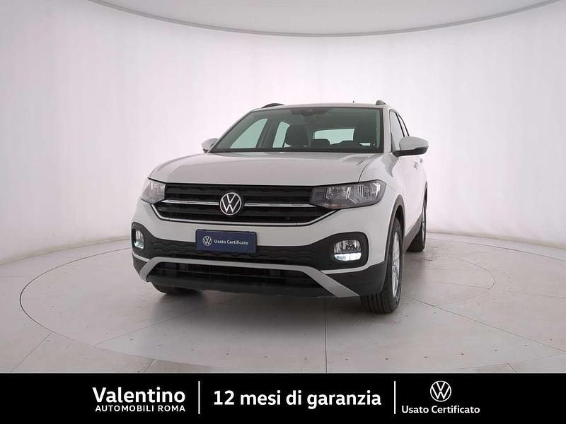 Bianco Usata 2022 VW T-Cross Style SUV | 16.950 € (Buon prezzo) - Immagine 1/4
