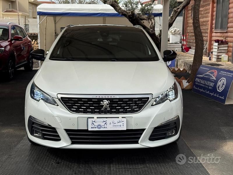 Usata Peugeot 308 GT-line 150 CV (110 kW) 2017 Bianco Station wagon
