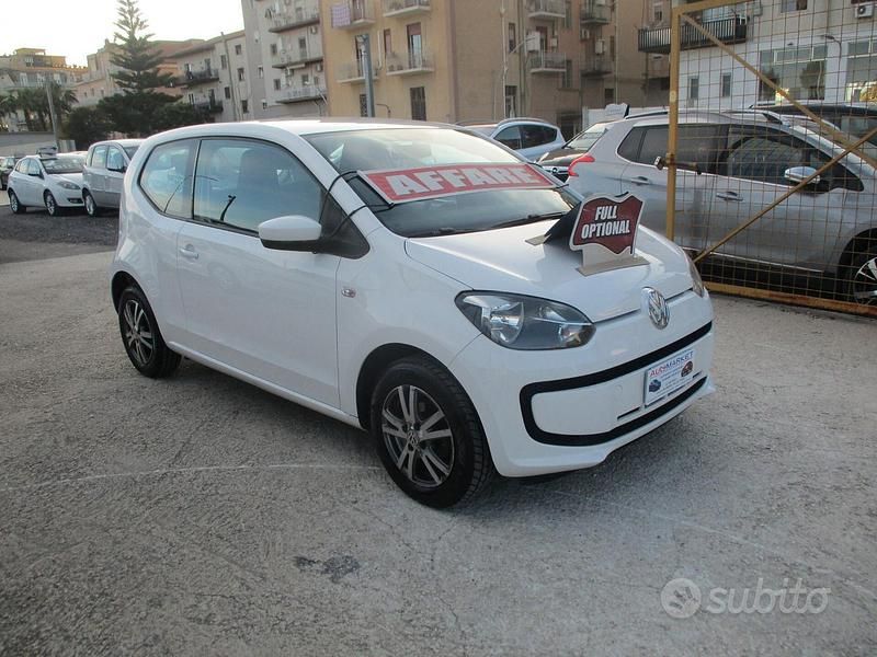 Usata VW up! 60 CV (44 kW) 2014 Bianco Utilitaria