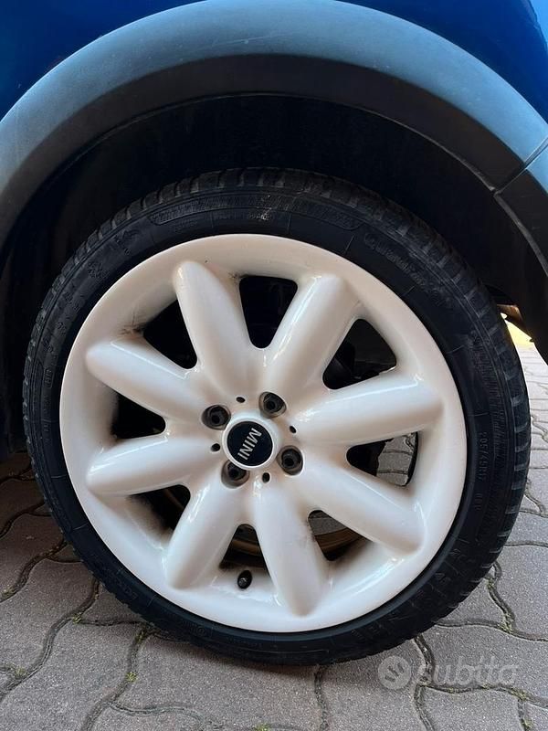 Usata Mini Cooper S 75 CV (55 kW) 2003 Blu Utilitaria