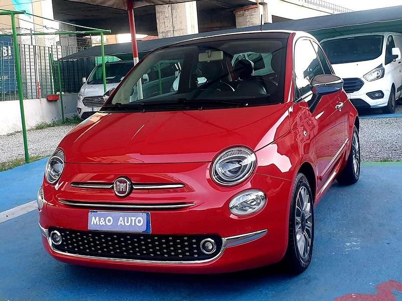 Usata Fiat 500 Lounge 86 CV (63 kW) 2016 Rosso Utilitaria