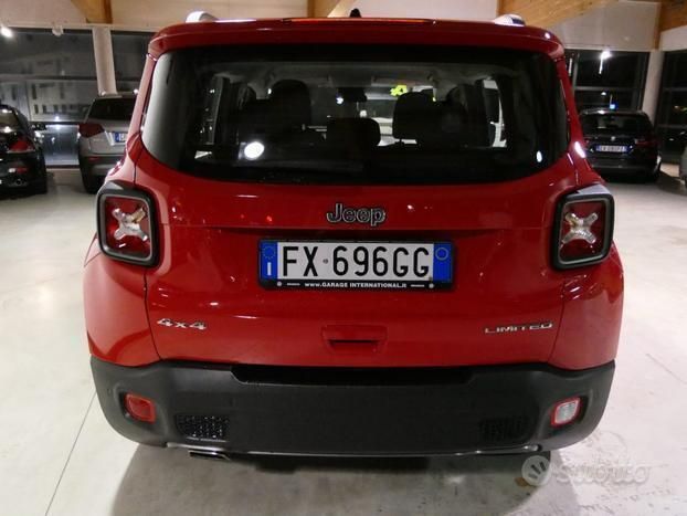 Usata Jeep Renegade Limited 140 CV (102 kW) 2019 Rosso SUV