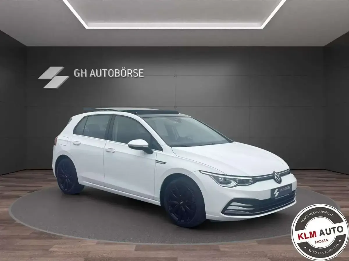 Usata VW Golf VII 150 CV (110 kW) 2020 Bianco Berlina