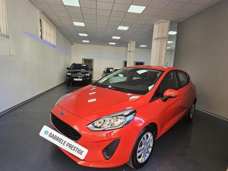 Usata Ford Fiesta Titanium 100 CV (73 kW) 2018 Rosso Utilitaria