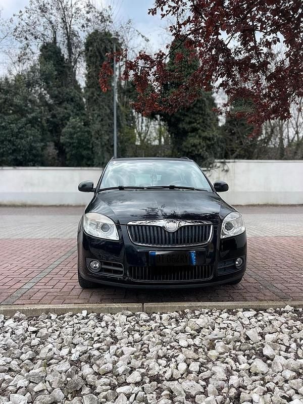Usata Skoda Fabia 70 CV (51 kW) 2009 Nero Station wagon