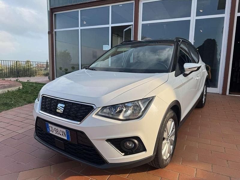 Usata Seat Arona Style 90 CV (66 kW) 2021 Bianco tetto nero SUV