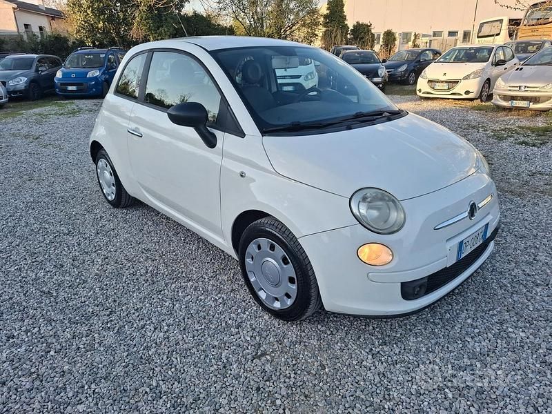 Usata Fiat 500 75 CV (55 kW) 2009 Bianco Cabrio