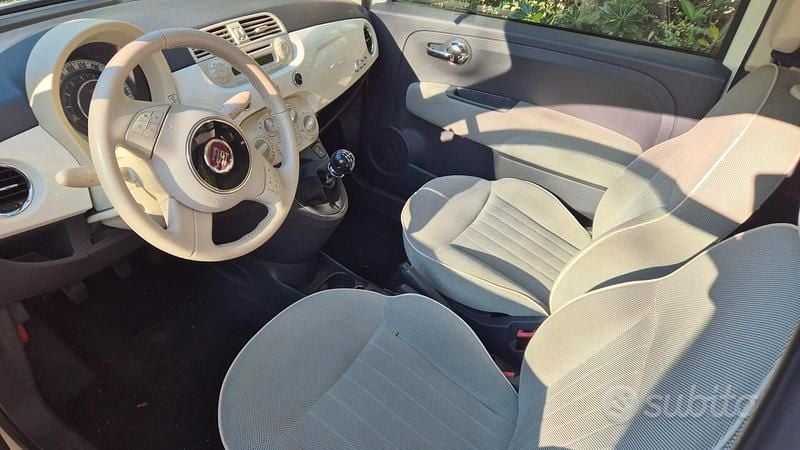 Usata Fiat 500 Lounge 69 CV (50 kW) 2014 Bianco Berlina