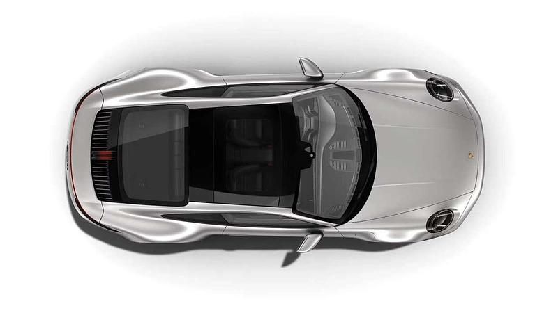 Usata Porsche 992 450 CV (330 kW) 2021 Argento gt Coupé