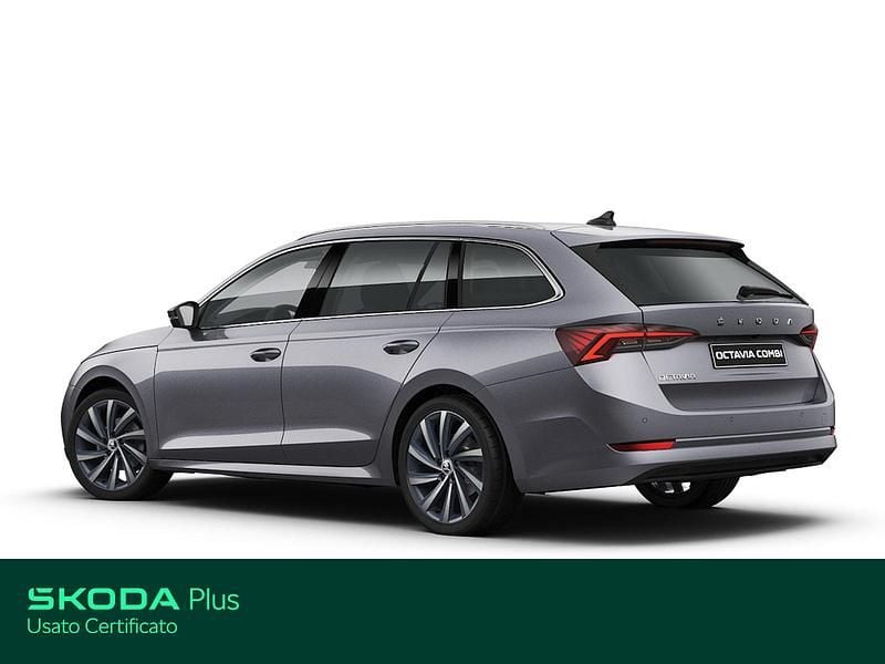 Usata Skoda Octavia G-TEC Style 131 CV (96 kW) 2023 Grigio graphite metallizzato Station wagon