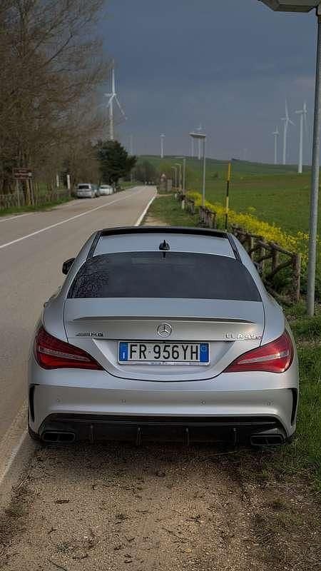 Usata Mercedes CLA45 AMG AMG 381 CV (280 kW) 2018 Grigio Berlina