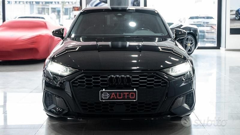 Usata Audi A3 Black Edition 150 CV (110 kW) 2021 Nero Berlina