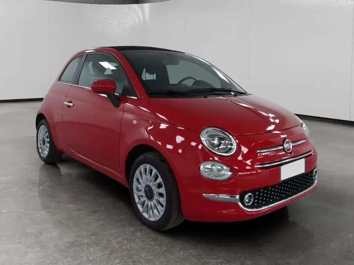 Usata Fiat 500C Dolcevita 70 CV (51 kW) 2024 Rosso Cabrio