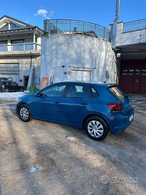 Usata VW Polo Highline 95 CV (69 kW) 2018 Blu Utilitaria