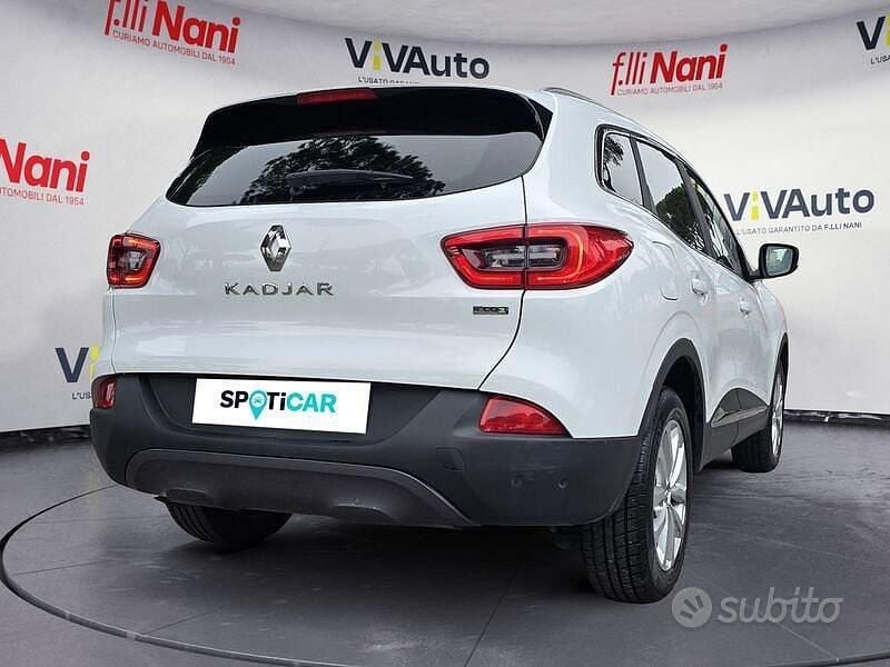Usata Renault Kadjar Intens 110 CV (80 kW) 2017 Bianco SUV