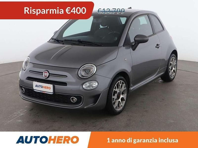 Grigio Usata 2019 Fiat 500 S Tre volumi | 12.399 € (Cara) - Immagine 1/3