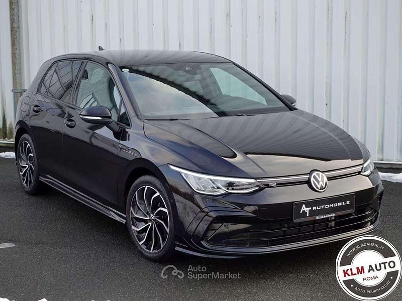 Usata VW Golf VII R-line 150 CV (110 kW) 2021 Nero Utilitaria