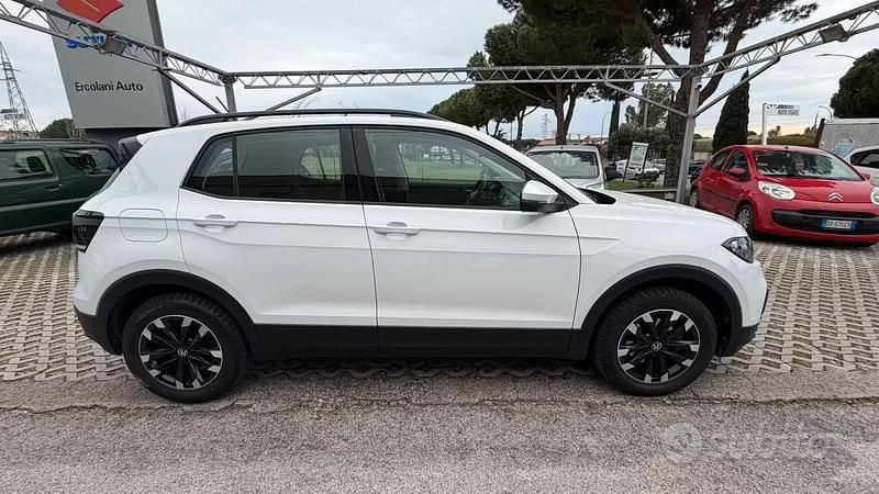 Usata VW T-Cross Style 95 CV (69 kW) 2021 Bianco SUV