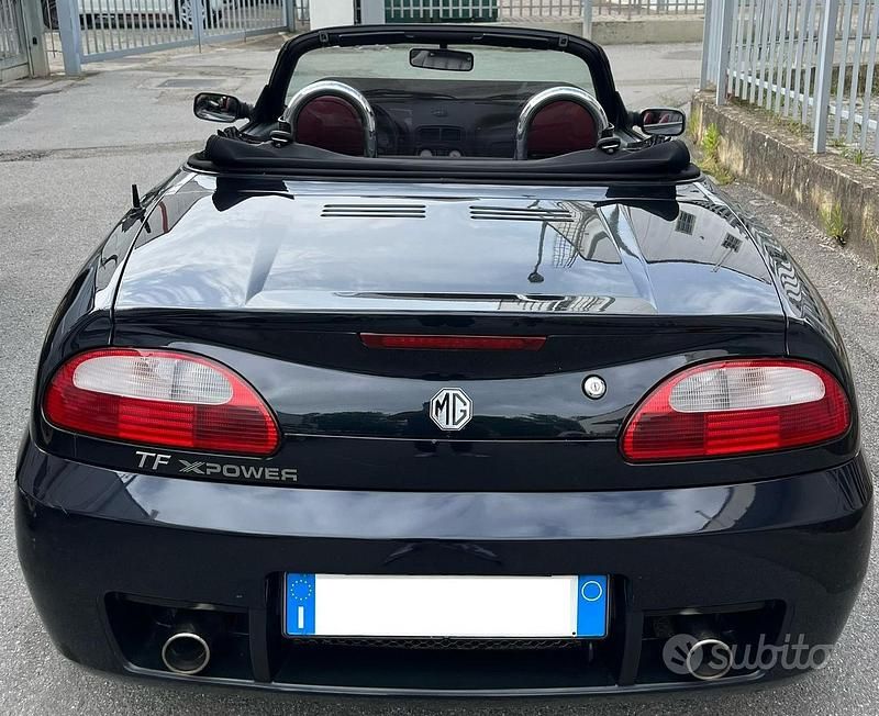 Usata MG TF 116 CV (85 kW) 2003 Blu/azzurro Cabrio