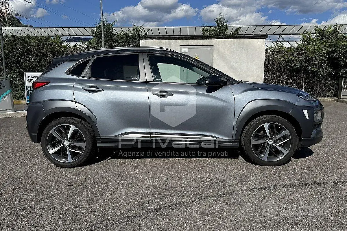Usata Hyundai Kona Style 136 CV (100 kW) 2019 Grigio SUV