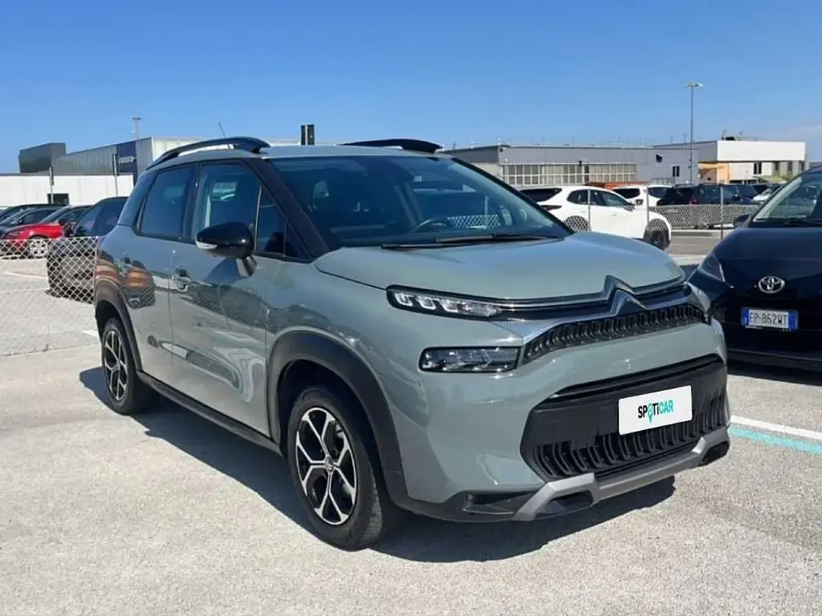 Usata Citroën C3 Aircross PureTech 110 CV (80 kW) 2023 Verde salvia SUV