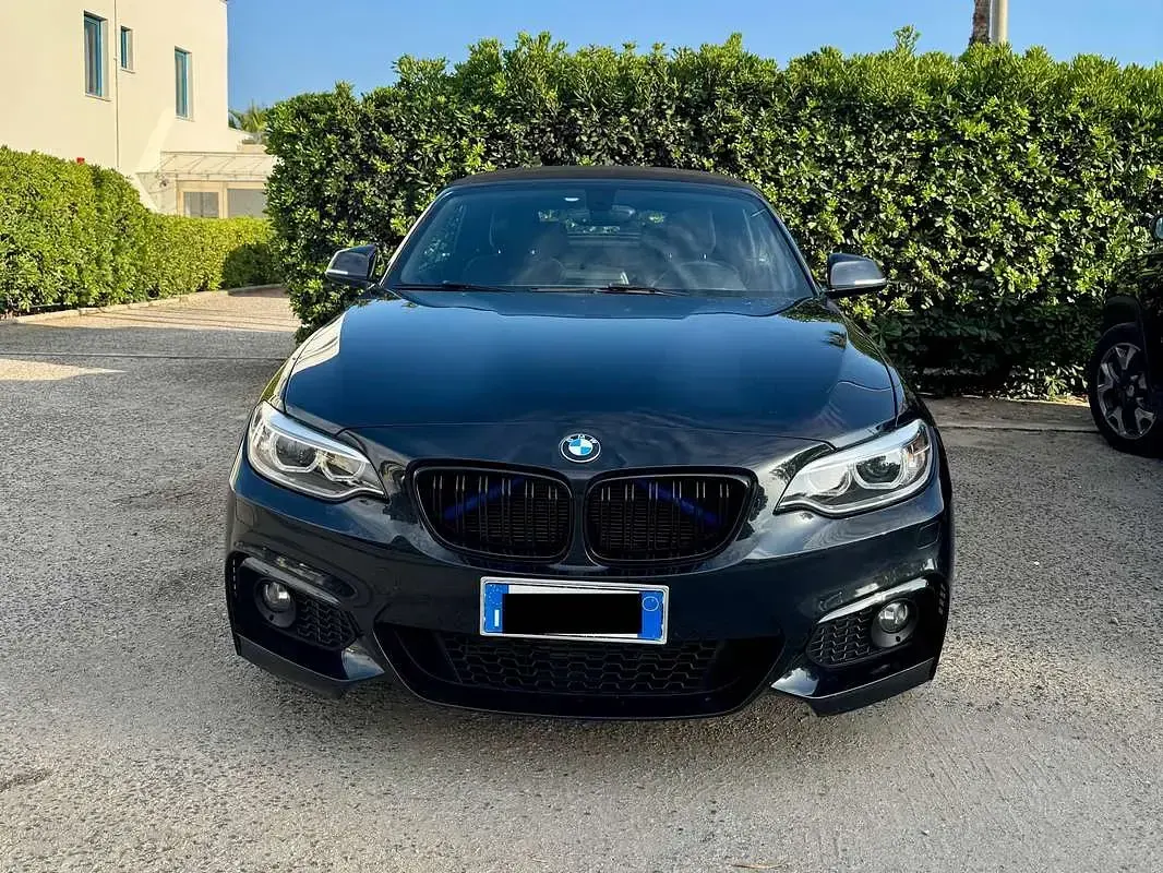 Usata BMW 218 M Sport 150 CV (110 kW) 2017 Nero Cabrio