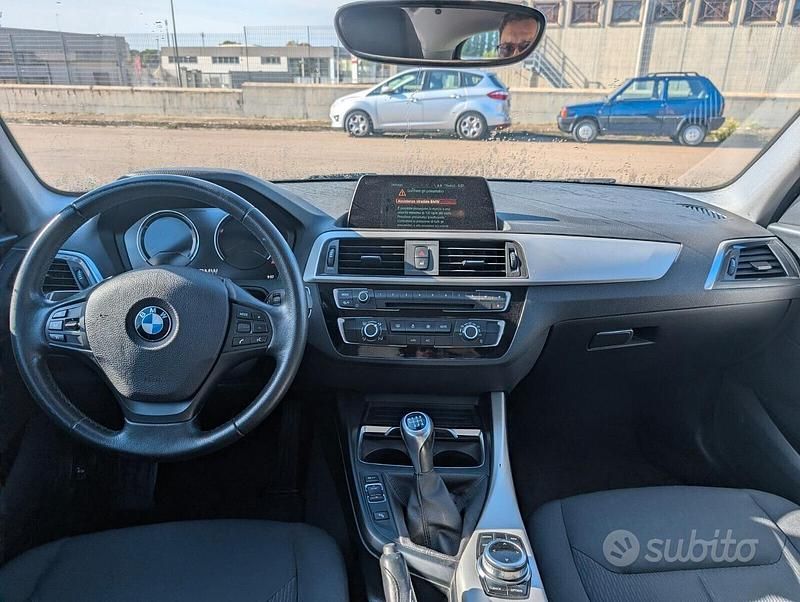Usata BMW 116 Efficient Dynamics 116 CV (85 kW) 2017 Grigio Utilitaria