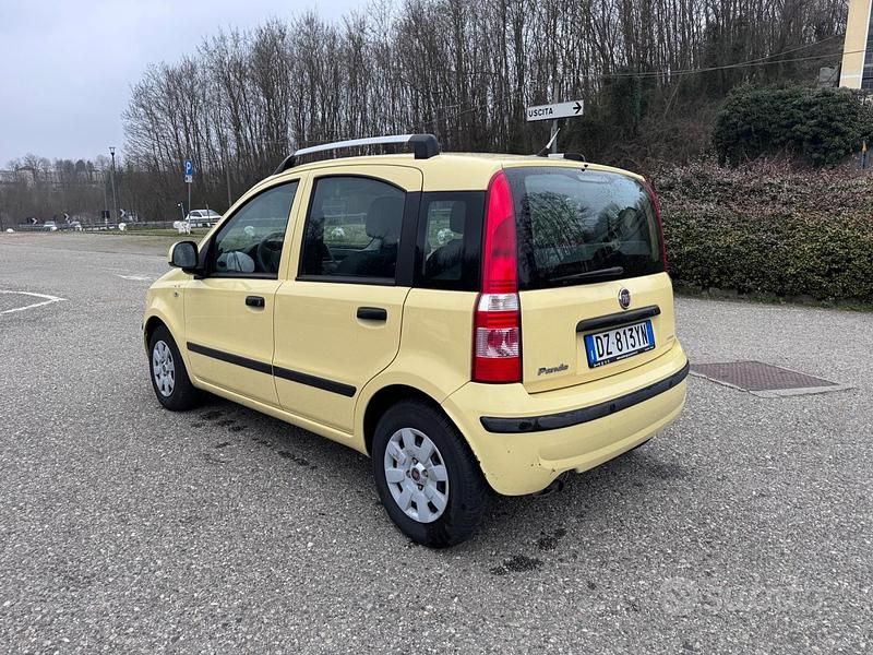 Usata Fiat Panda Emotion 69 CV (50 kW) 2009 Giallo Utilitaria