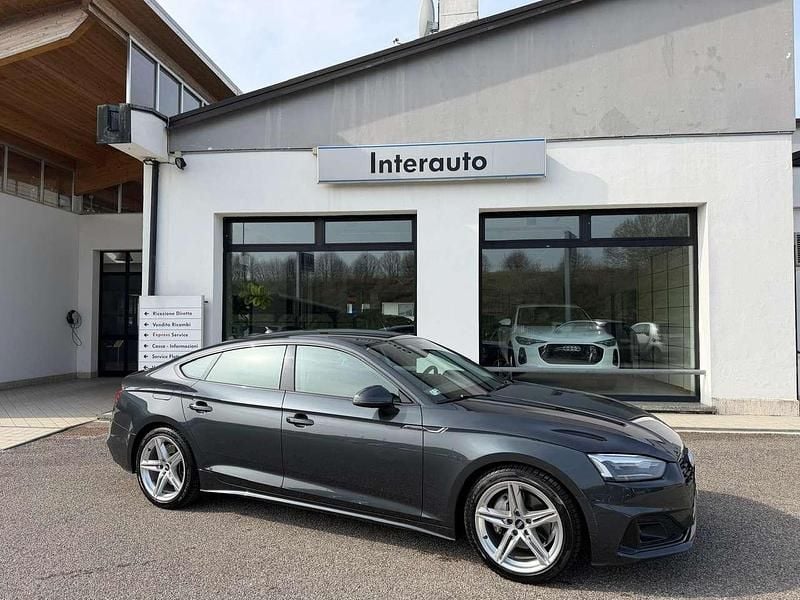 Usata Audi A5 Sportback Ambiente 204 CV (150 kW) 2021 Grigio manhattan metallizzato Utilitaria