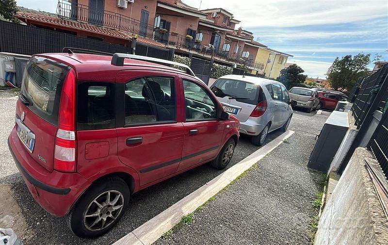Usata Fiat Panda 2007 Rosso Utilitaria